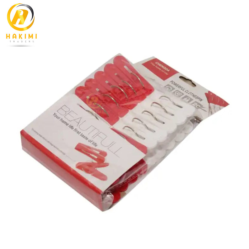 Pack of 20- Plastic Clips for Hanging Clothes; Strong Clips, Laundry Clips, Notes Clips, Cloth Clips.