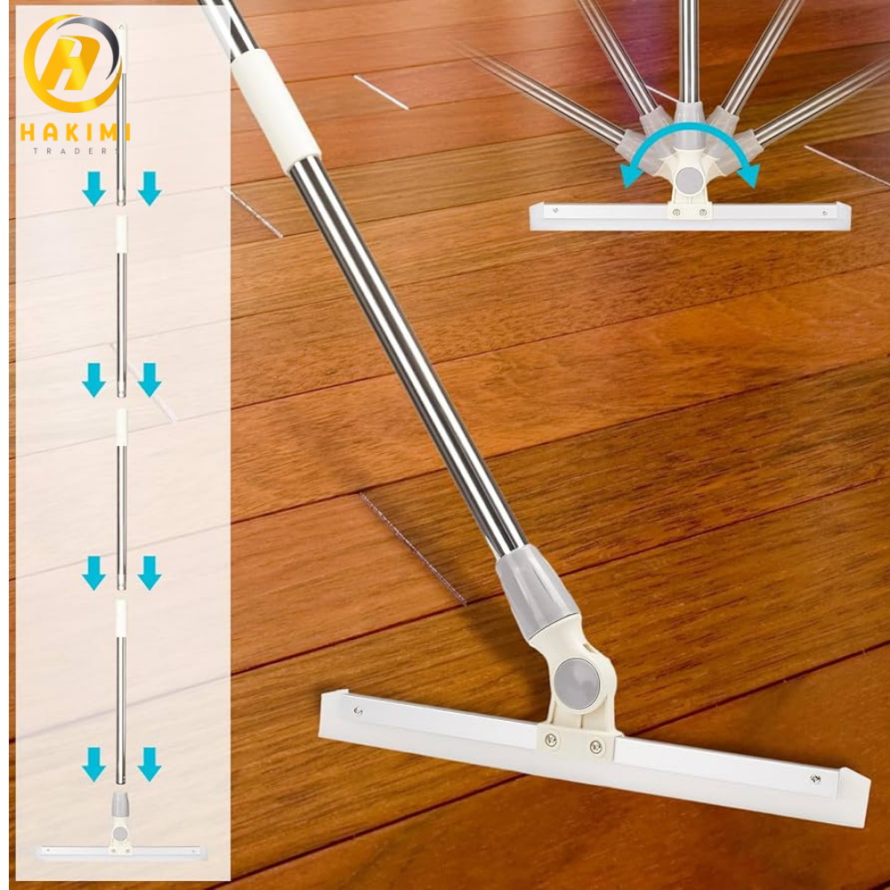 Slim Wiper Broom โ 2-in-1 Floor Cleaning & Water Wiper
