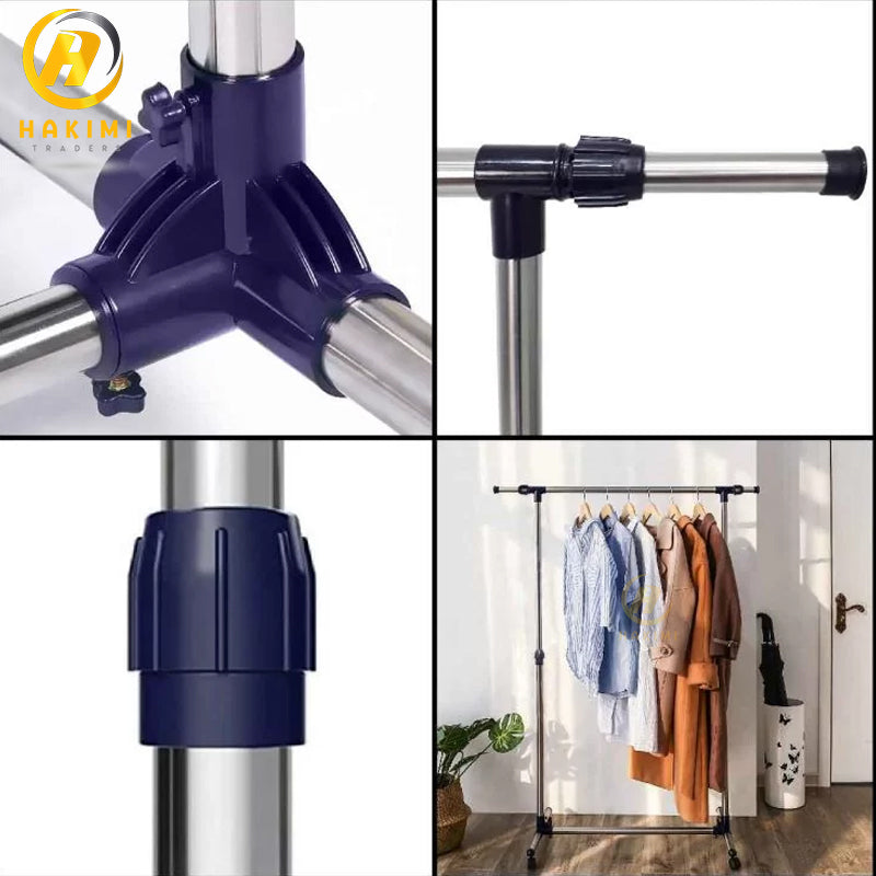 Single-Pole/Horizontal Bar Multipurpose High-Quality Clothes Hanger HOW LUCKY