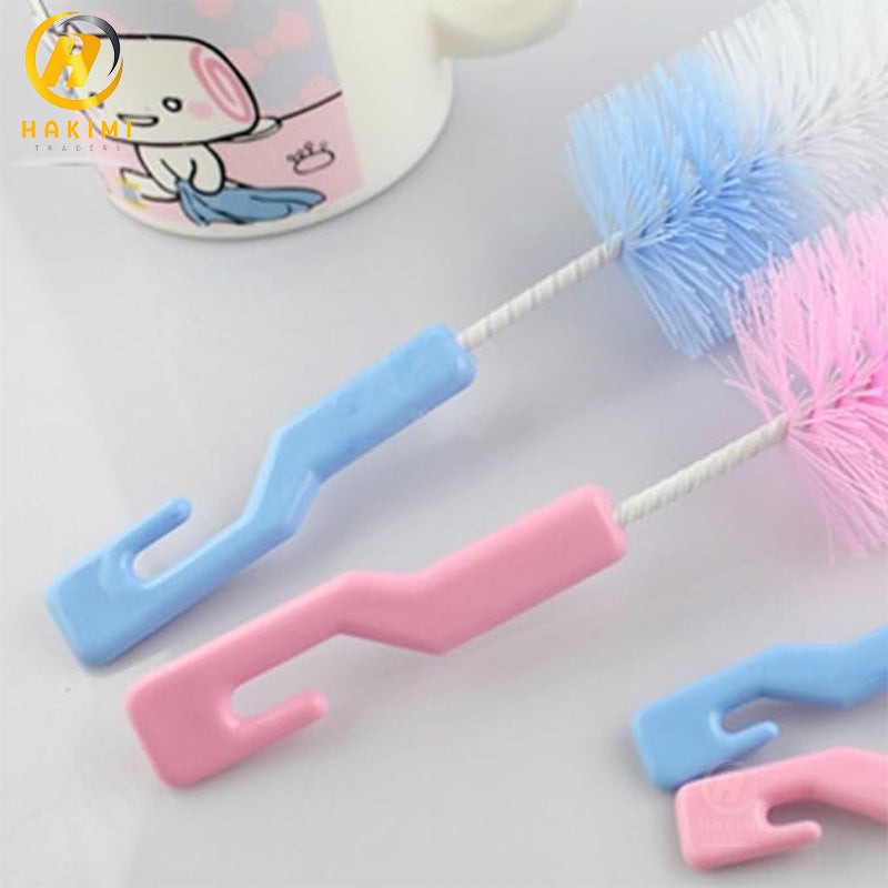 Baby Milk Bottle Cleaning Brush- 360 Cleaning- Bottle Cleaning Brush- Cleaning Brush for Kitchen