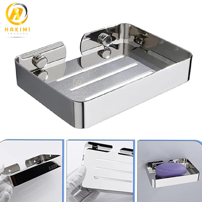 Stainless Steel Soap Dish Drain Soap Holder For Shower Soap Rack For Bathroom Kitchen bathtub