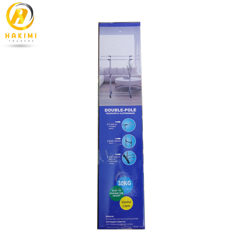 Double-Pole Telescopic Clothes-rack/High-Quality Clothes Hanger