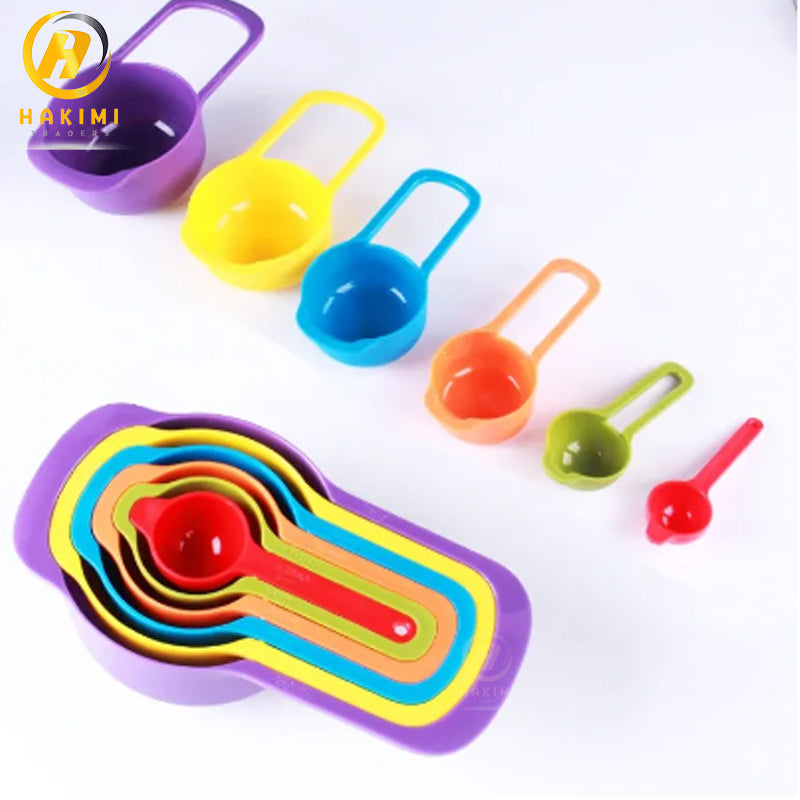 6pcs Measuring Cup and Spoon Set