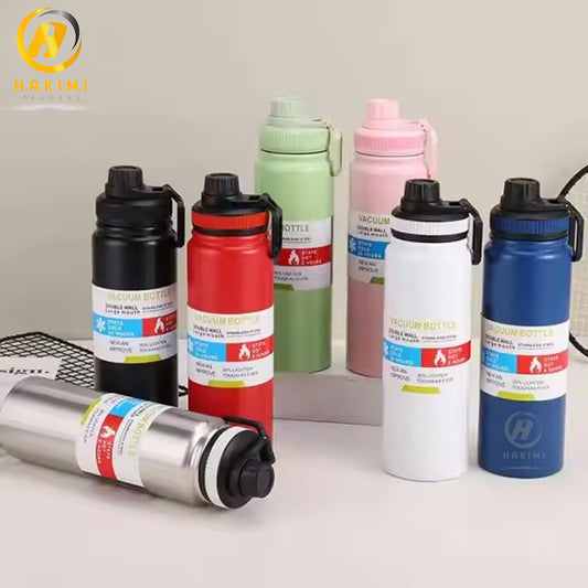 Stainless Steel Double wall Insulated Narrow mouth Water Bottle