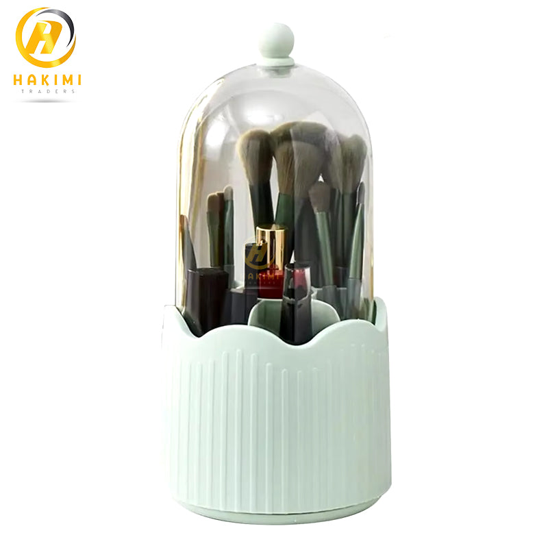 360 Rotatory Makeup and Brush Holder/Cosmetics Organizer